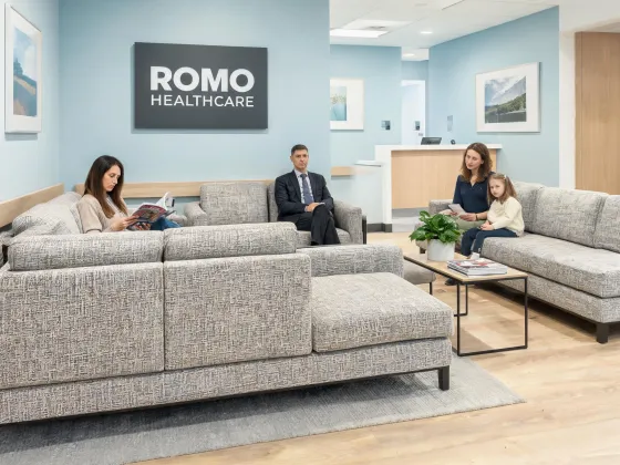 Romo Healthcare waiting areas
