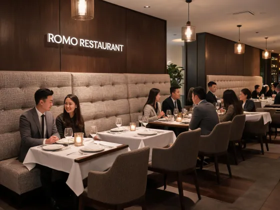 Romo Restaurant banquettes
