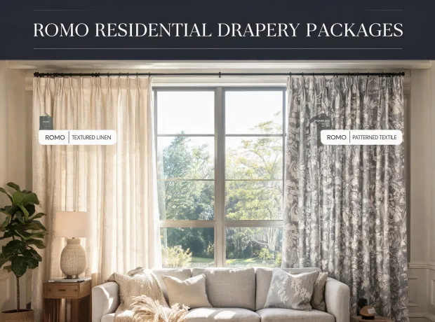 Romo Residential drapery packages