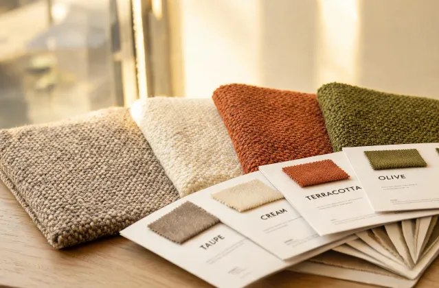 Upholstery & Drapery Fabric swatch