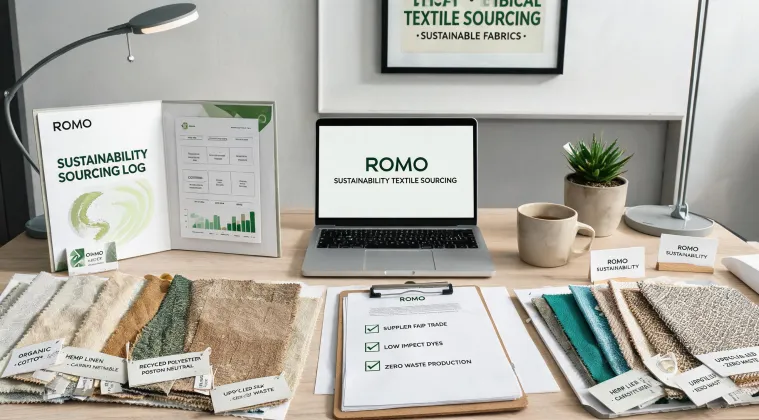 Romo Sustainability textile scene
